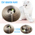 Cat Toys Folding Claw Scratch Board (with Toy Bell)