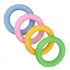 Pet Molaring Toy TPR Milk Scented Foaming Circle