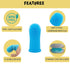 Super Soft Nontoxic Silicone Pet Toothbrush