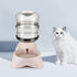 Pet Feeder Water Fountain for Cats Large with Capacity Bowl