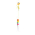 Hanging door pet grabbing rope with retractable