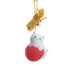 Hanging door pet grabbing rope with retractable